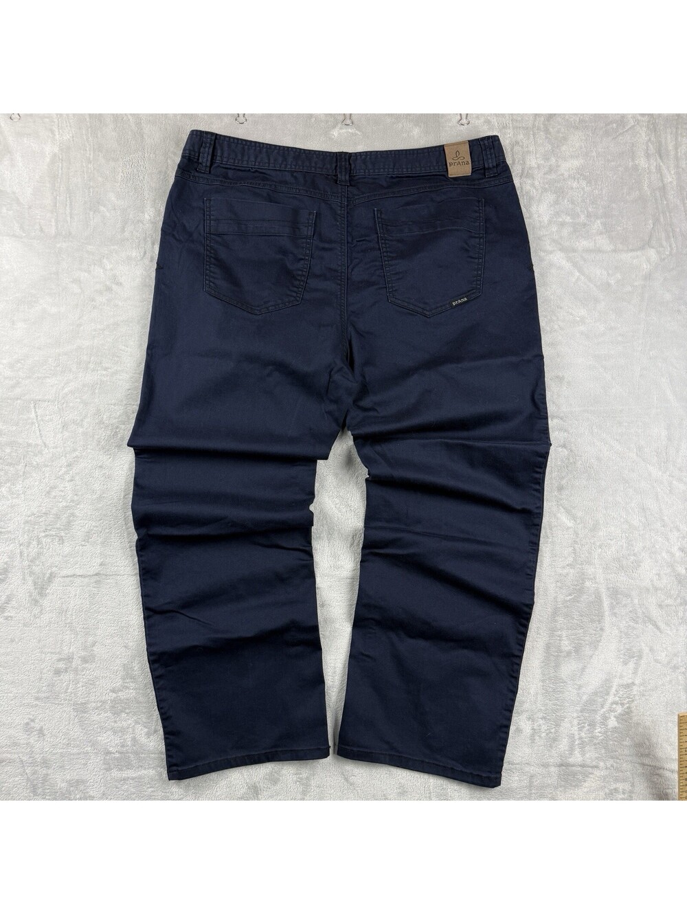 Prana Chino Pants Men Size 40x30 Organic Cotton Casual Travel Hiking Slim Fit